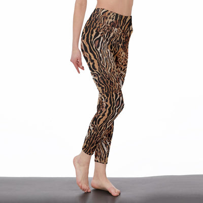 Women's Active Cheetah Print Workout Leggings (Plus Size) - Walmart.ca
