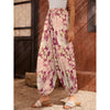 Floral Print Women's Carrot Pants - kayzers