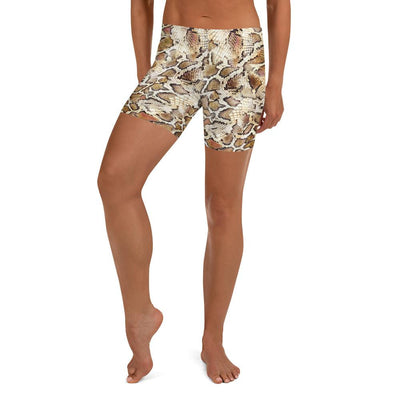 Snake Print Women's Shorts - kayzers