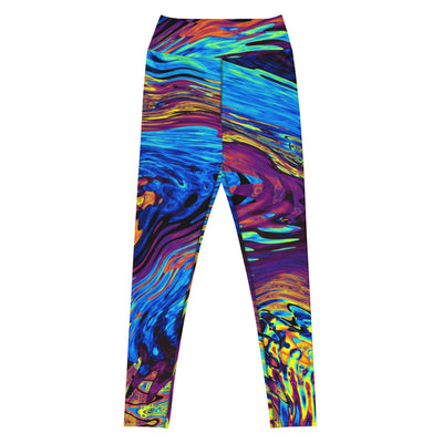 Abstract Nature Yoga Leggings - kayzers