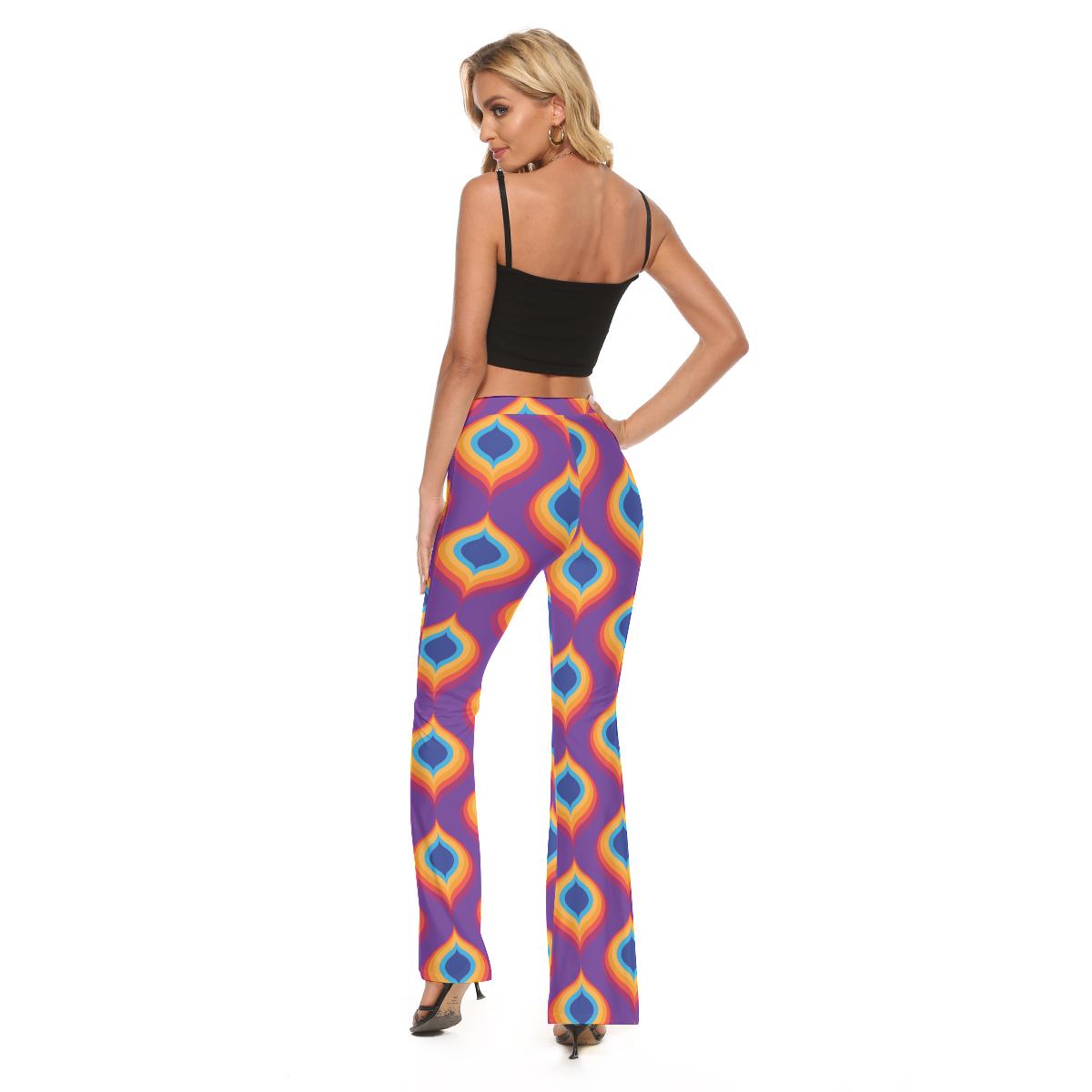 Shop Striped Seventies Flare Pants, Retro Vintage Style Bell Bottoms