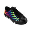 Psychedelic Liquid Waves Abstract Marble Pattern Sneakers - kayzers