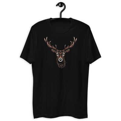 Deer Short Sleeve Men's Fitted T-shirt - kayzers