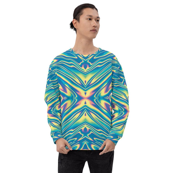 Holographic Abstract Unisex Sweatshirt | kayzers