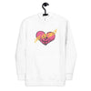 Twin Skull Kiss Love Ain't Enough Hoodie