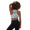 Ocean Marine Starfish Padded Sports Bra