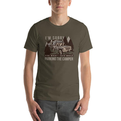 Funny Camper Short-Sleeve Unisex Cotton T-Shirt - kayzers